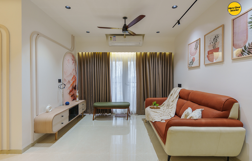 Siddhant Residence living area interior
